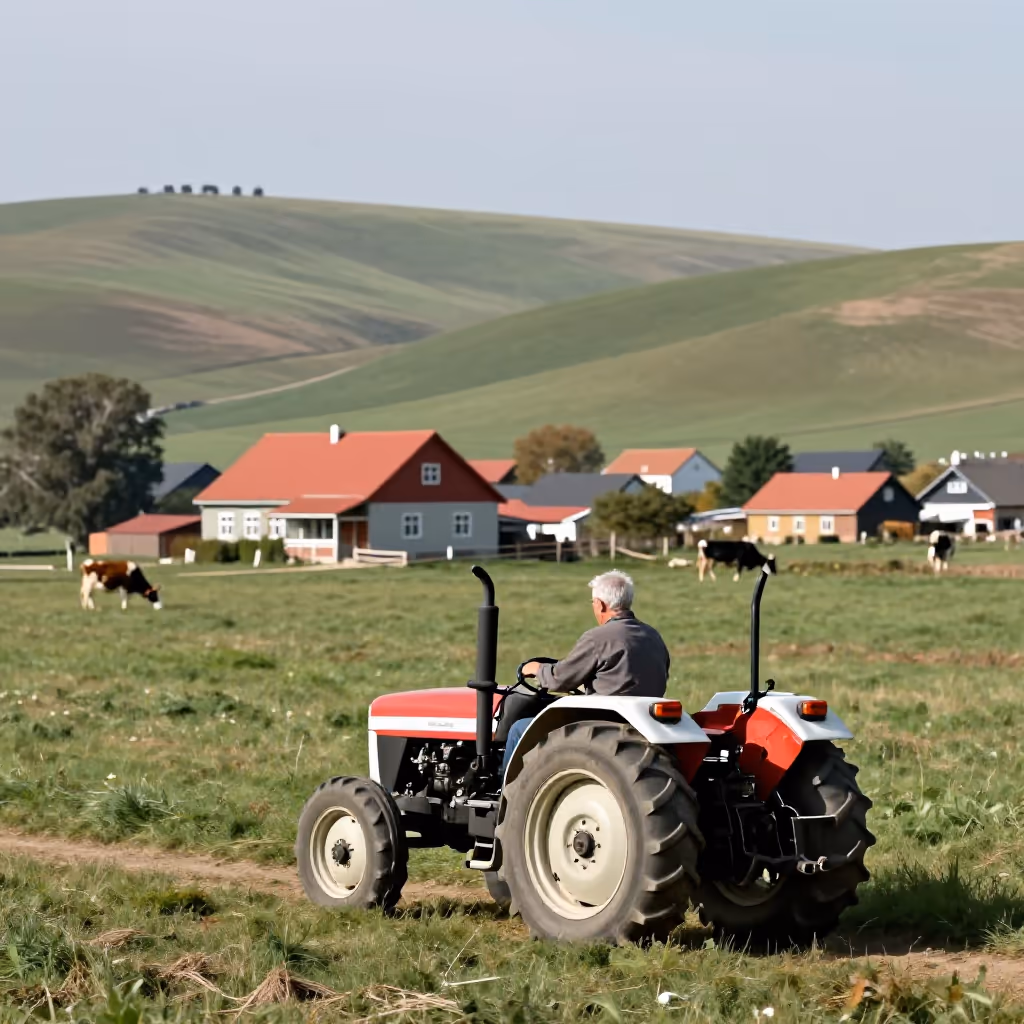 Visual example for Land