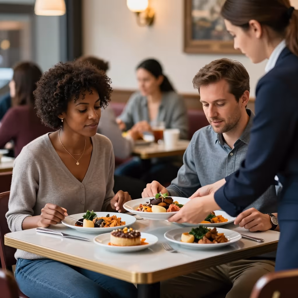 Visual example for essen: essen gehen