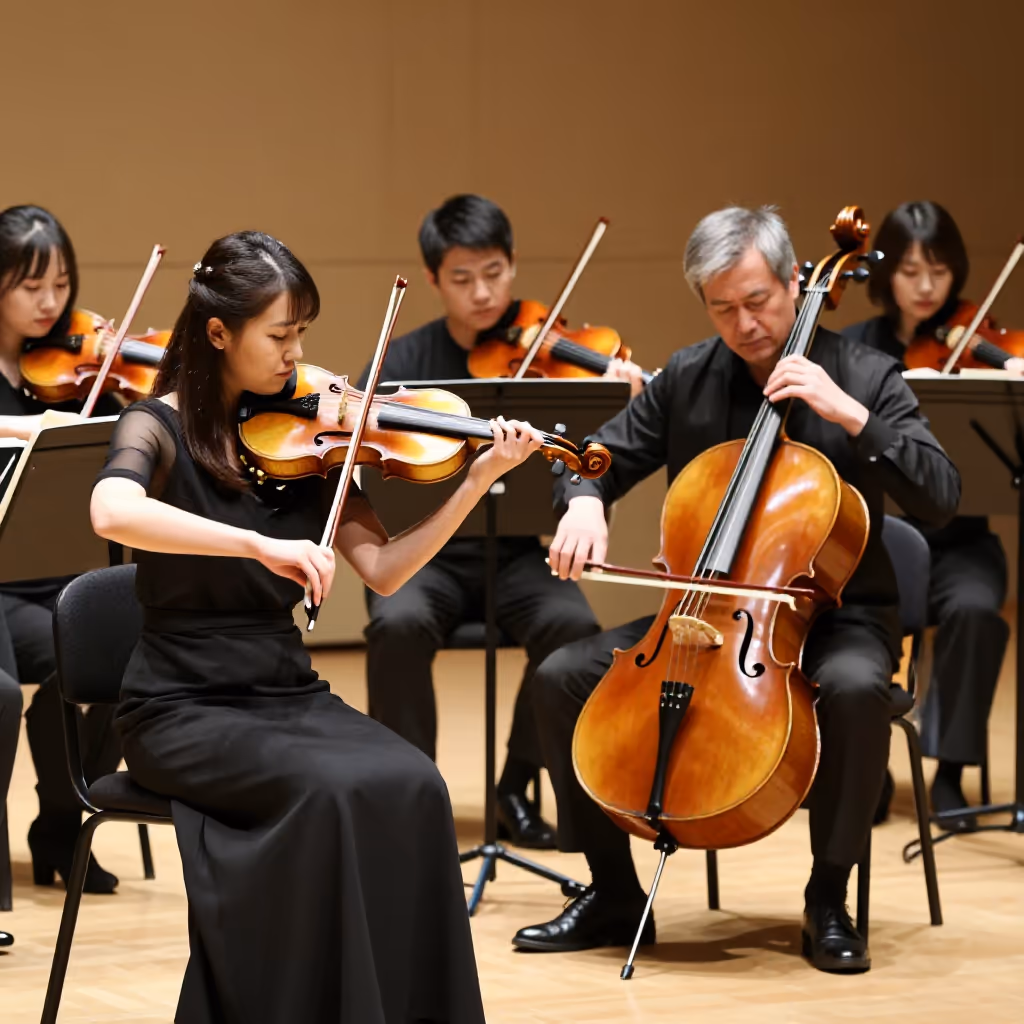 Visual example for Musik