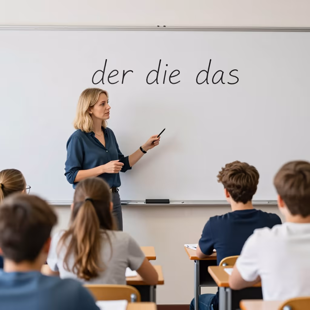 Visual example for Artikel: der Artikel