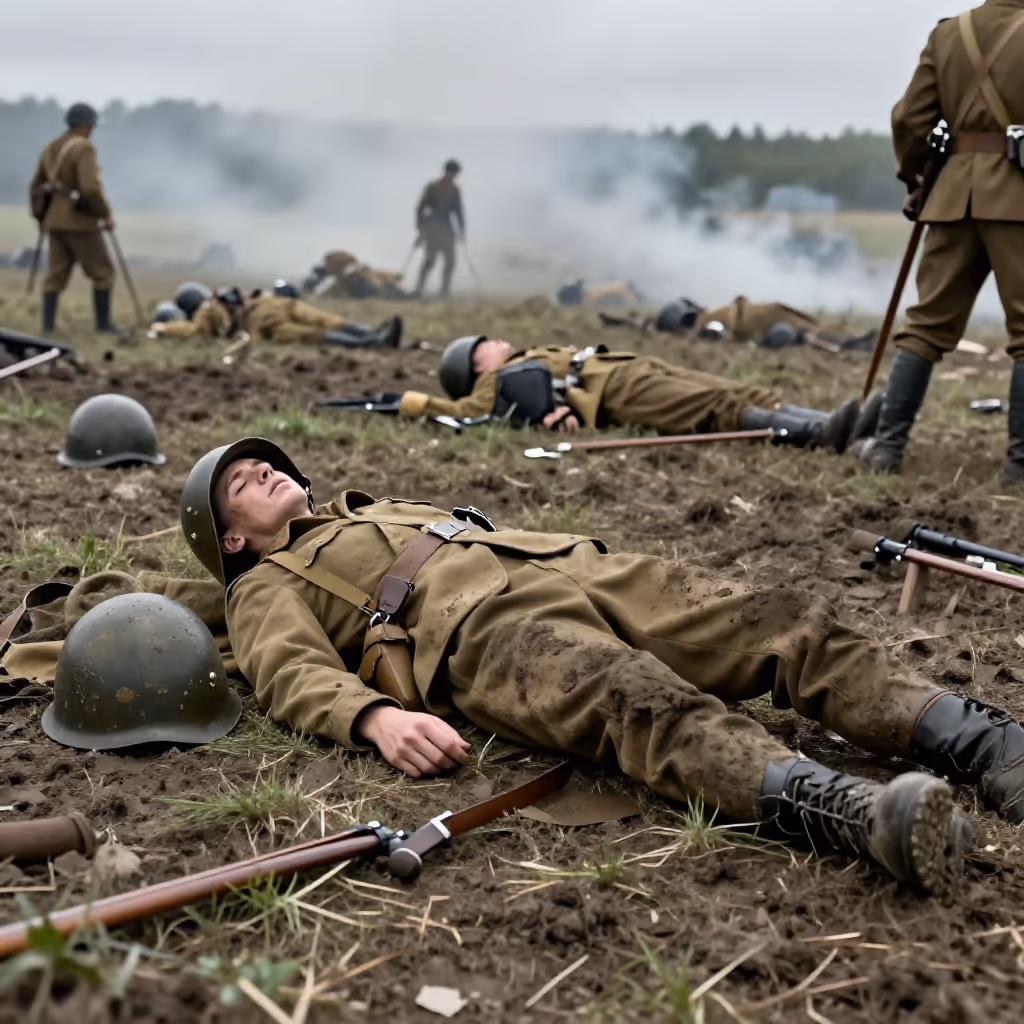 Visual example for fallen
