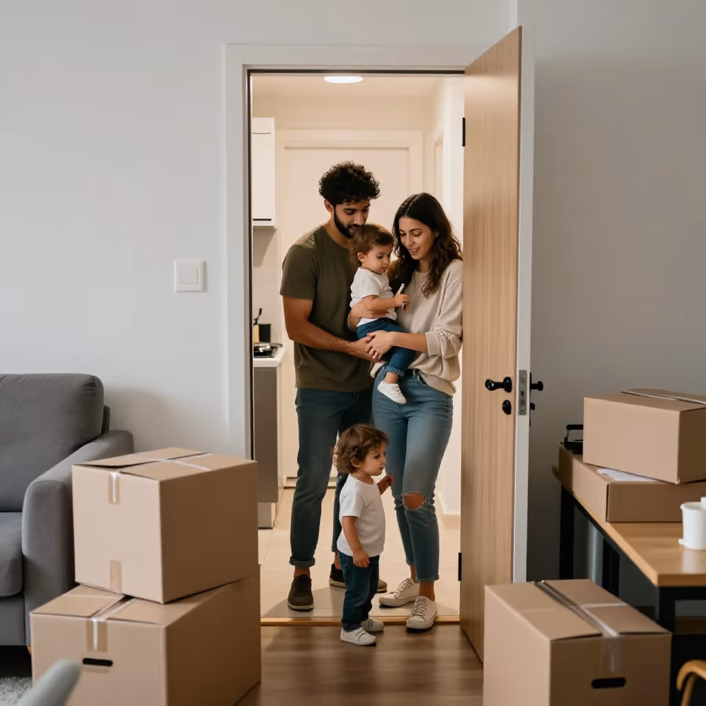 Visual example for Wohnung: die Wohnung
