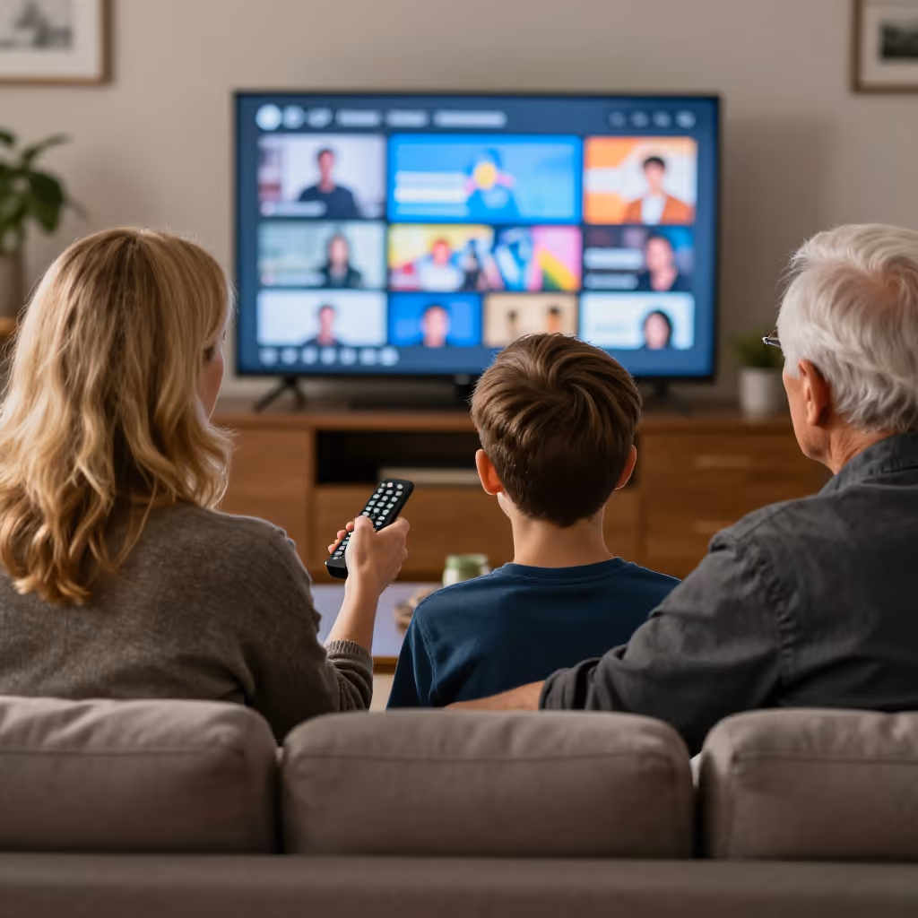 Visual example for TV