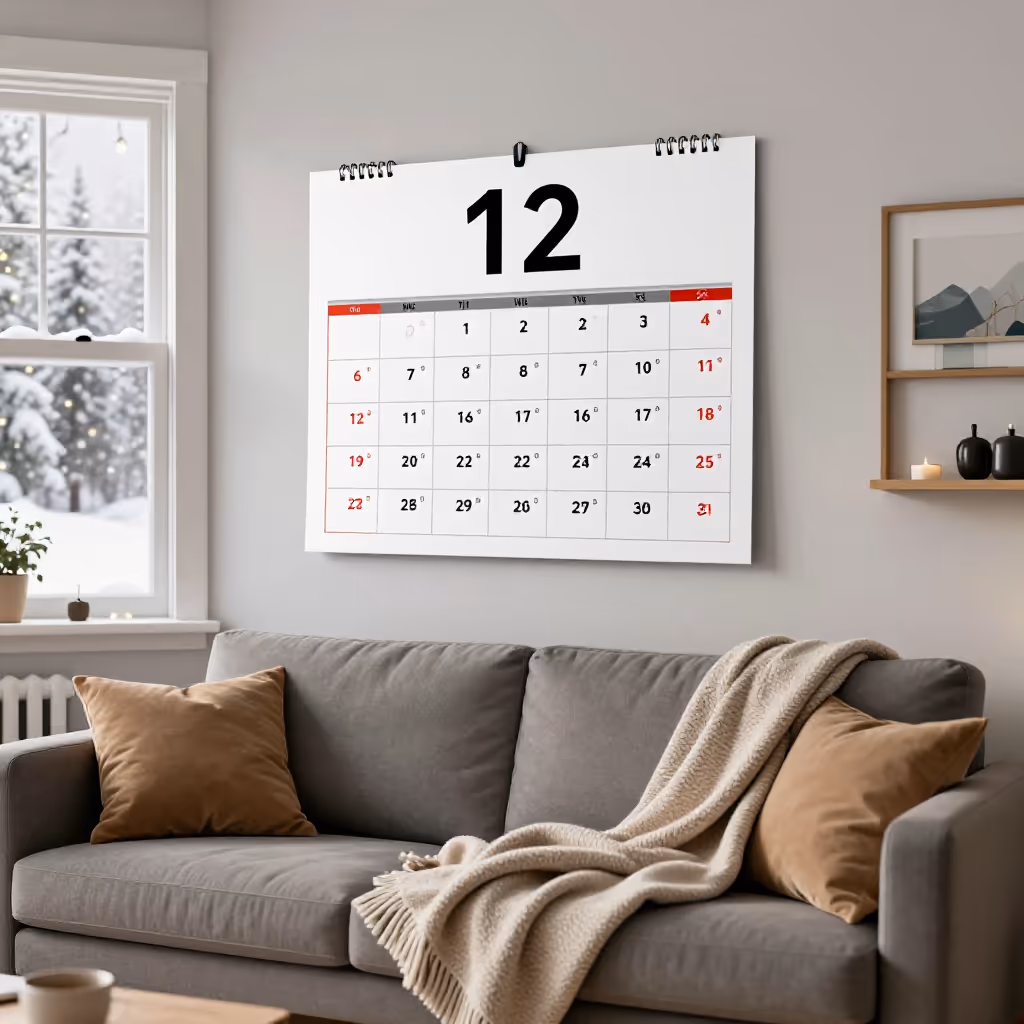 Visual example for Dezember: der Dezember