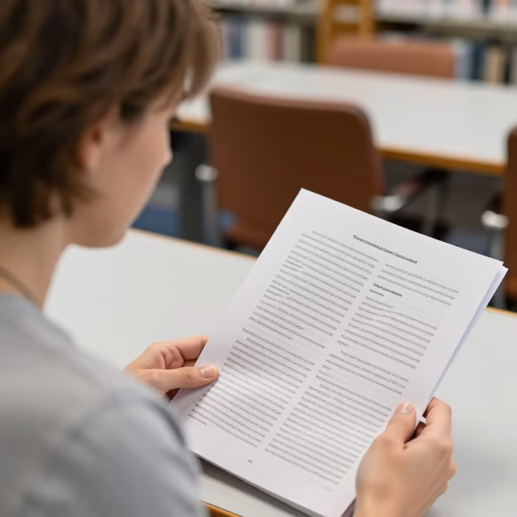Visual example for Text: der Text