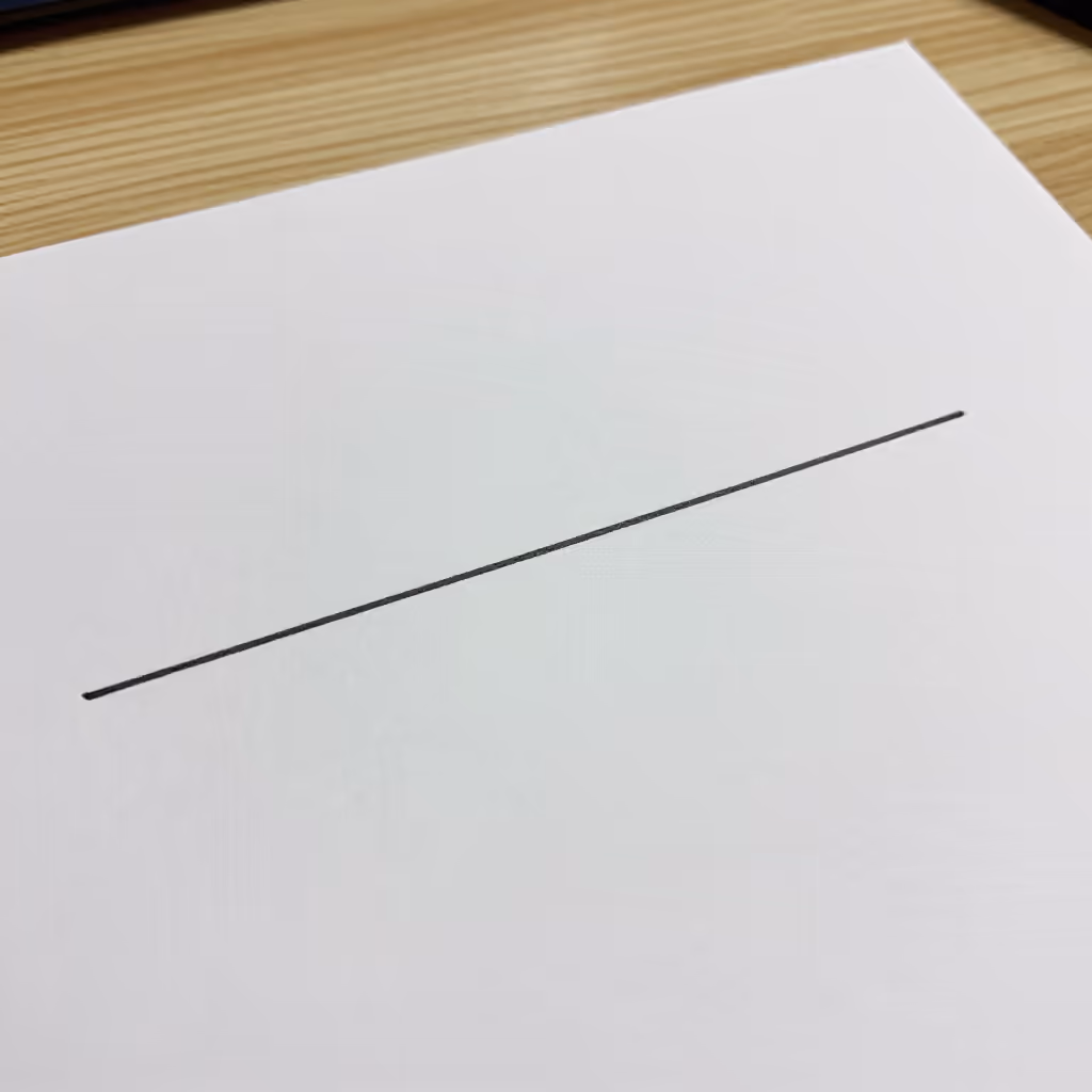 Visual example for Linie: die Linie