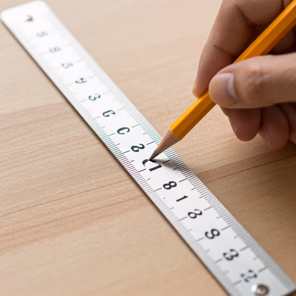 Visual example for Zentimeter