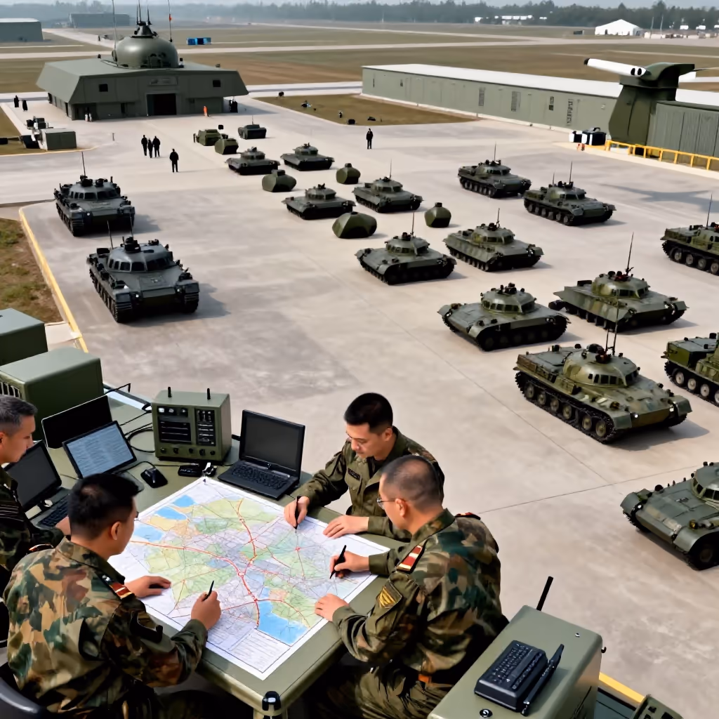 Visual example for Armee: die Armee