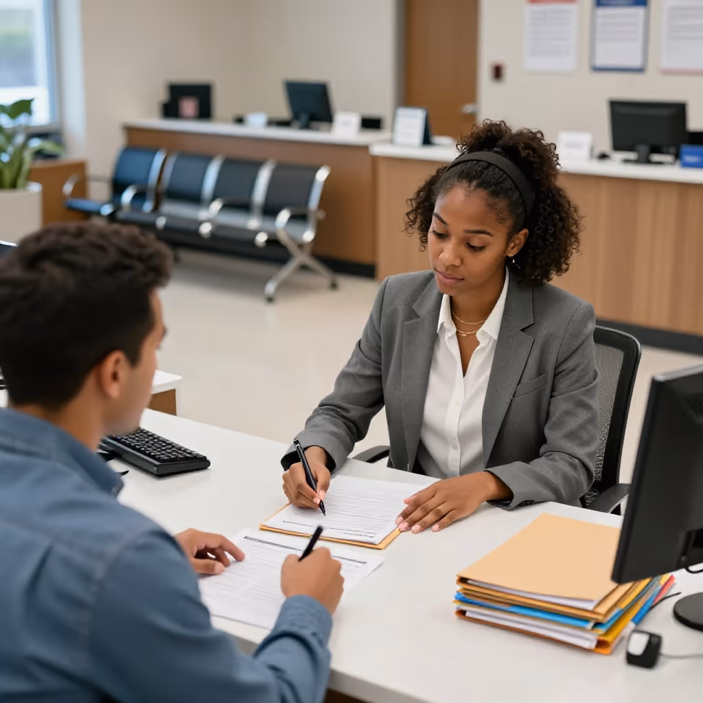 Visual example for Büro: das Büro