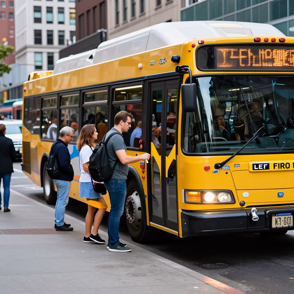Visual example for Bus: der Bus