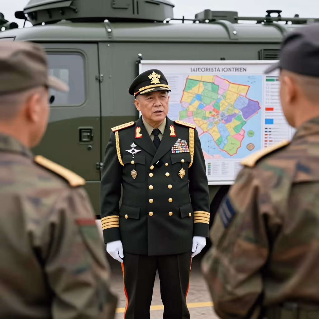 Visual example for General: der General