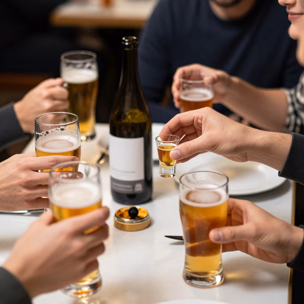 Visual example for Alkohol