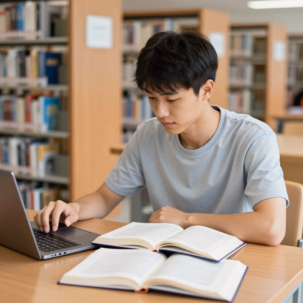 Visual example for Student: der Student