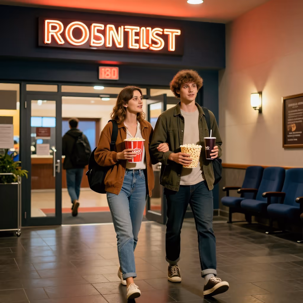 Visual example for Kino: ins Kino gehen