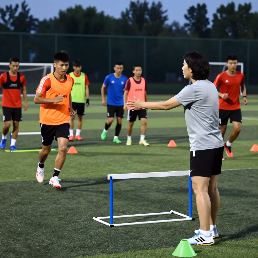 Visual example for Training: das Training