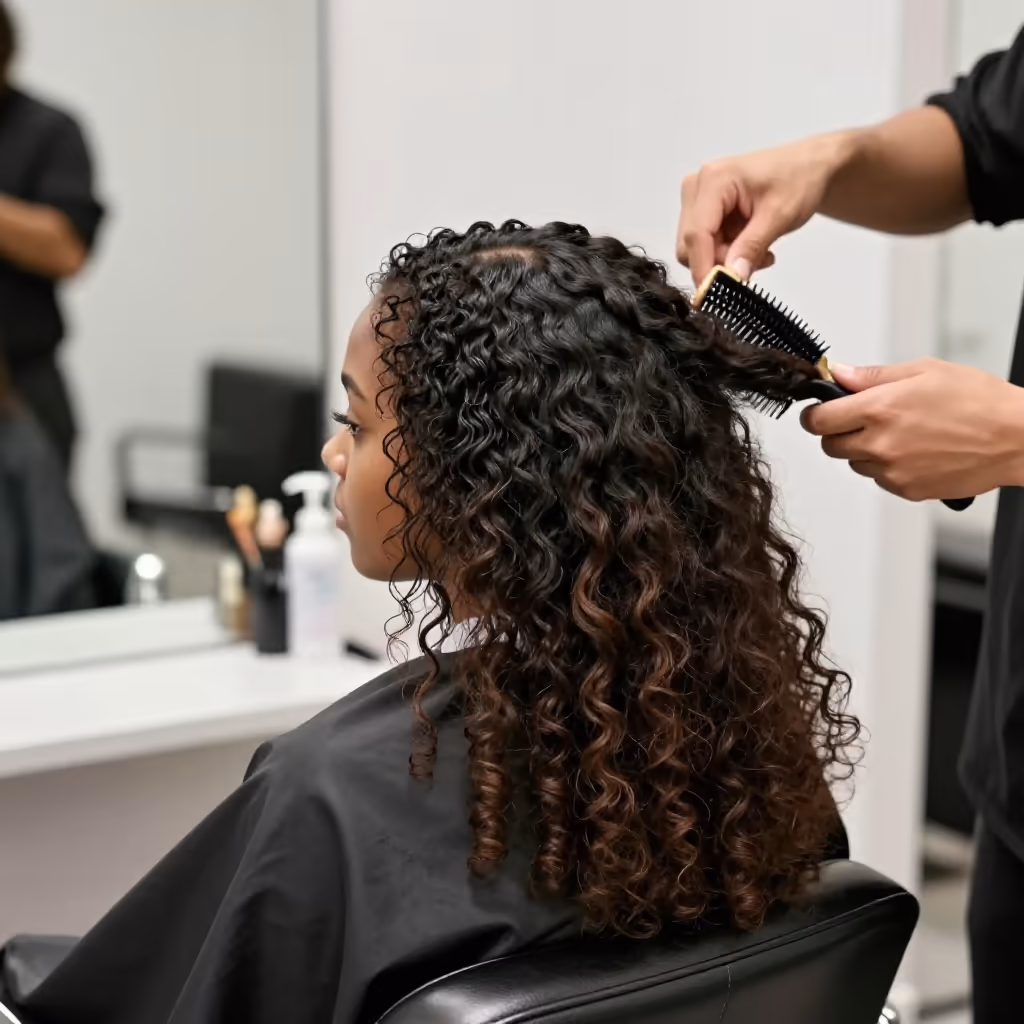 Visual example for Haar: das Haar