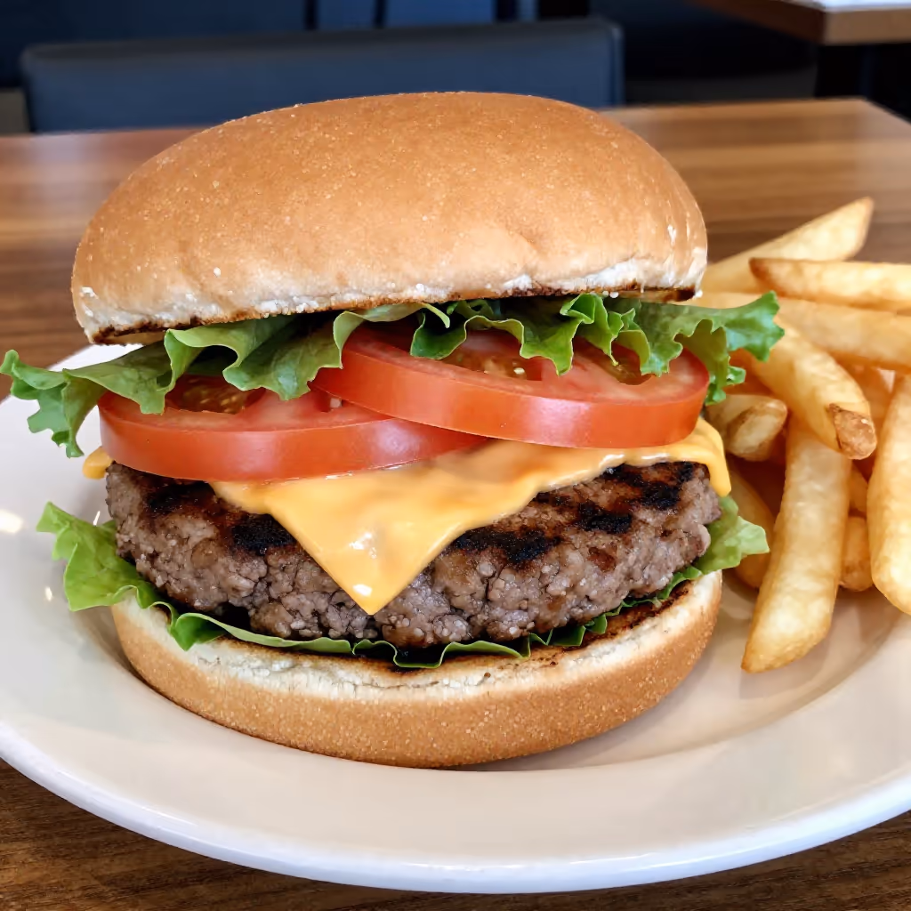 Visual example for Hamburger