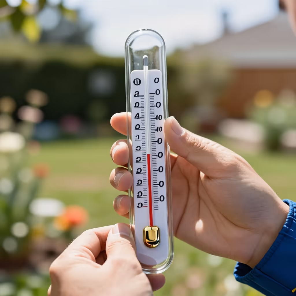 Visual example for Temperatur
