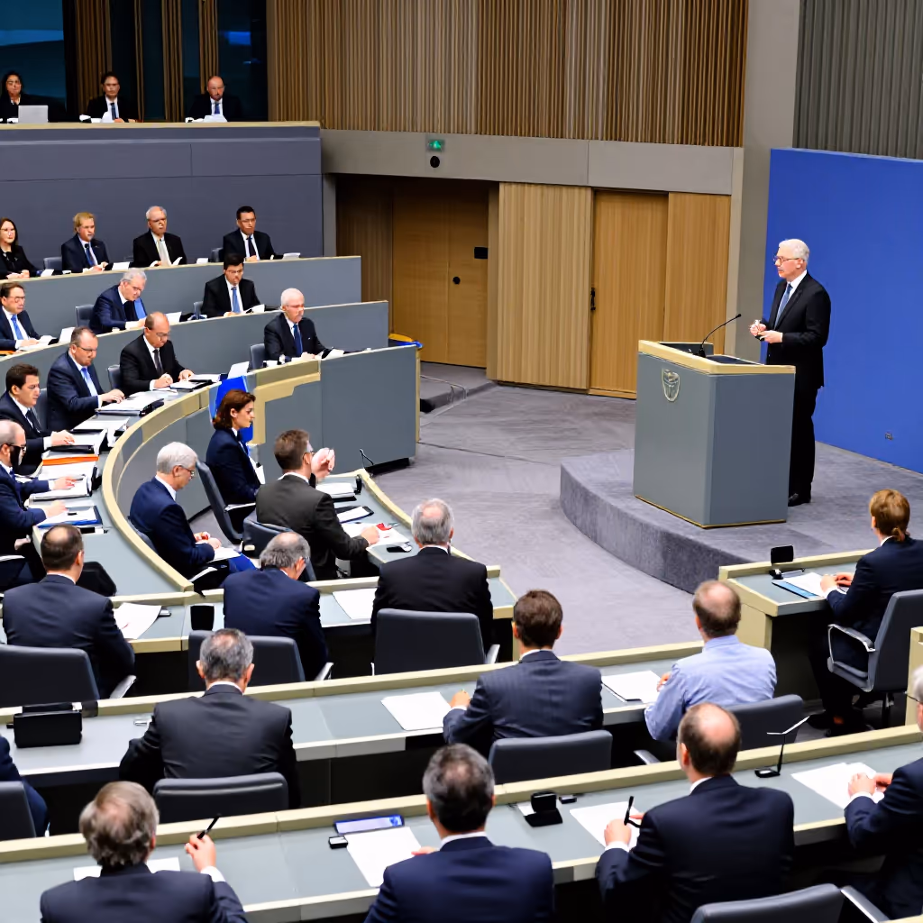 Visual example for Bundestag: der Bundestag