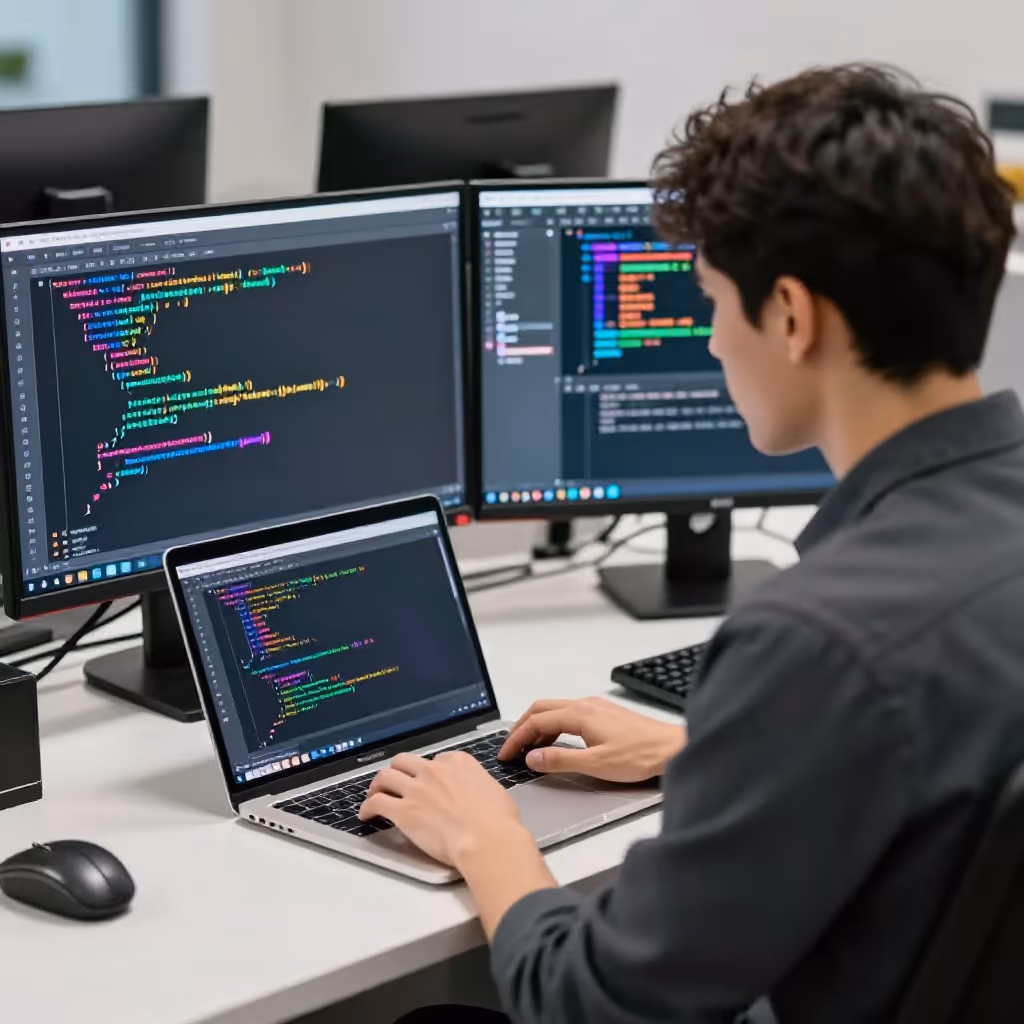 Visual example for Code: der Code