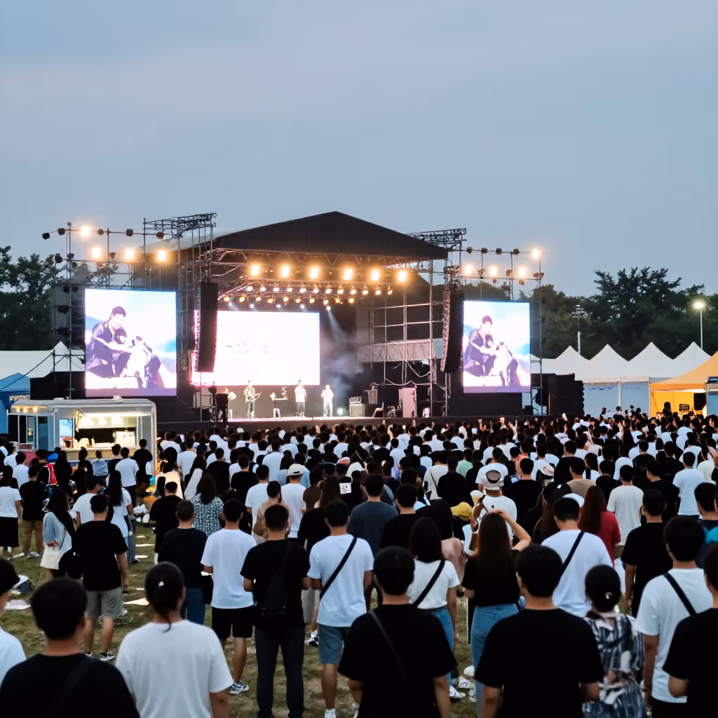 Visual example for Festival