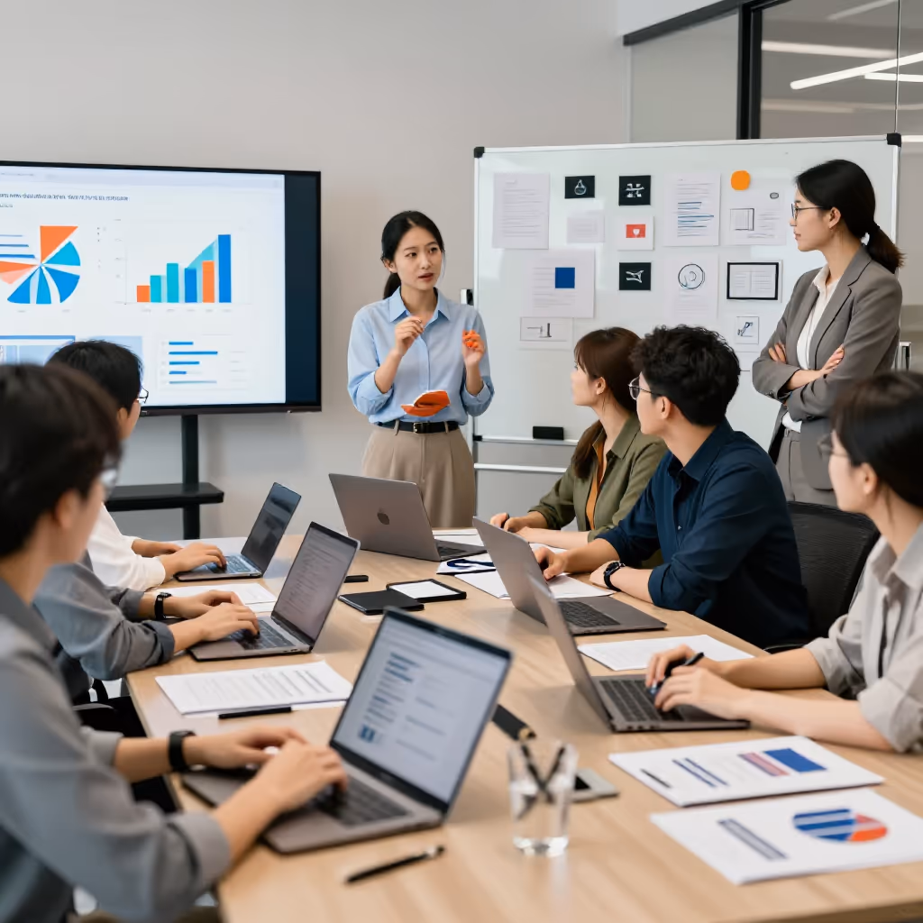 Visual example for Marketing