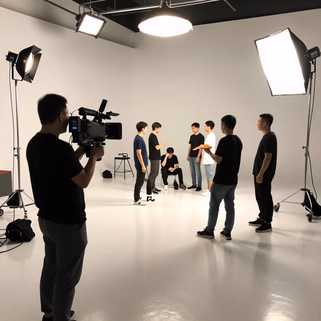 Visual example for produzieren: produzieren