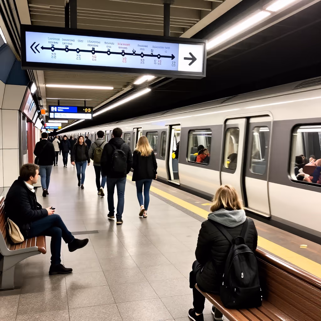Visual example for Station: die Station