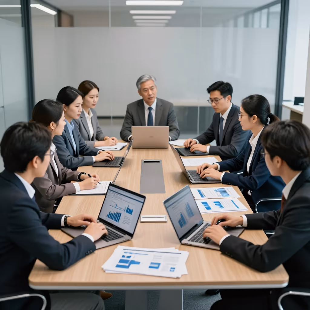 Visual example for Management: das Management