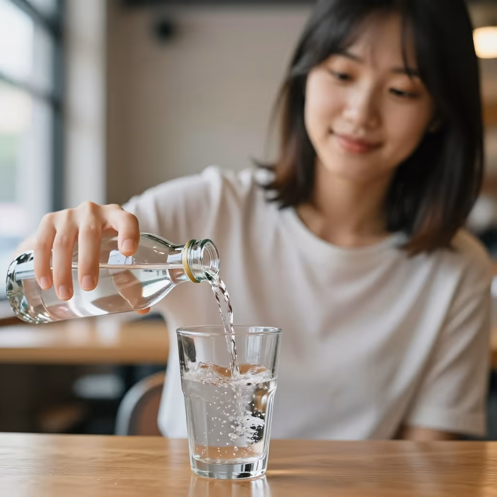 Visual example for still: stilles Wasser