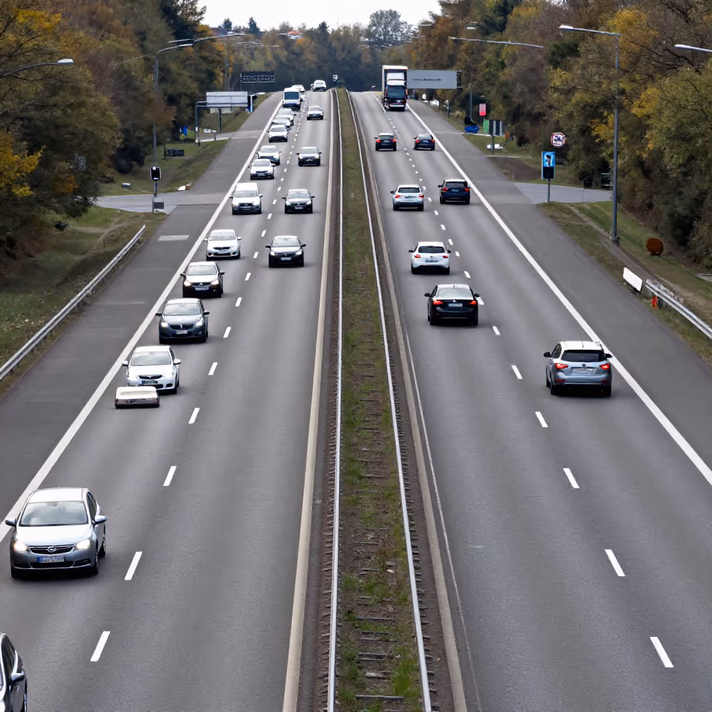 Visual example for Autobahn: die Autobahn