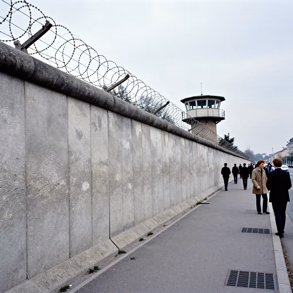 Visual example for Mauer: die Mauer
