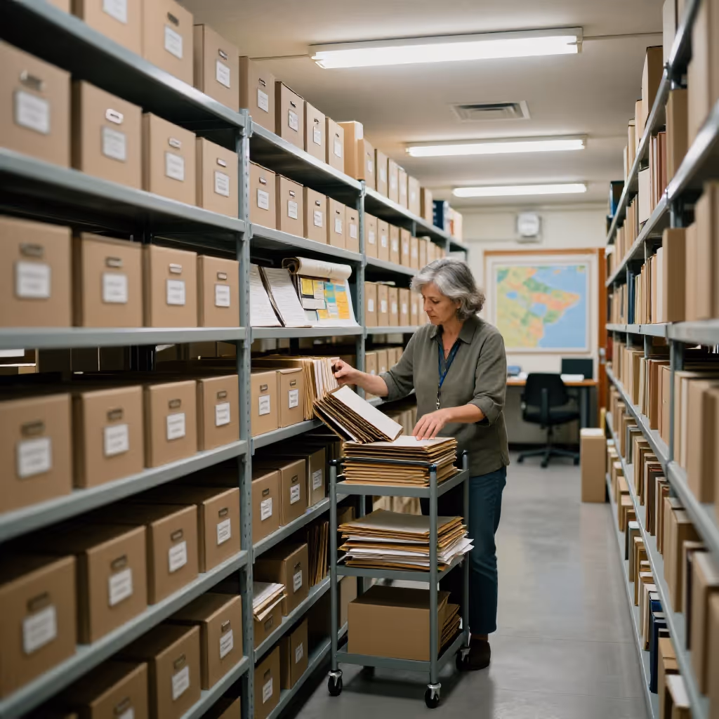 Visual example for Archiv: das Archiv