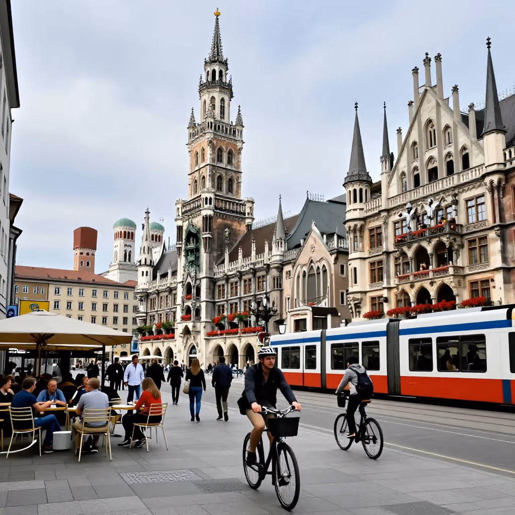 Visual example for münchner: münchner