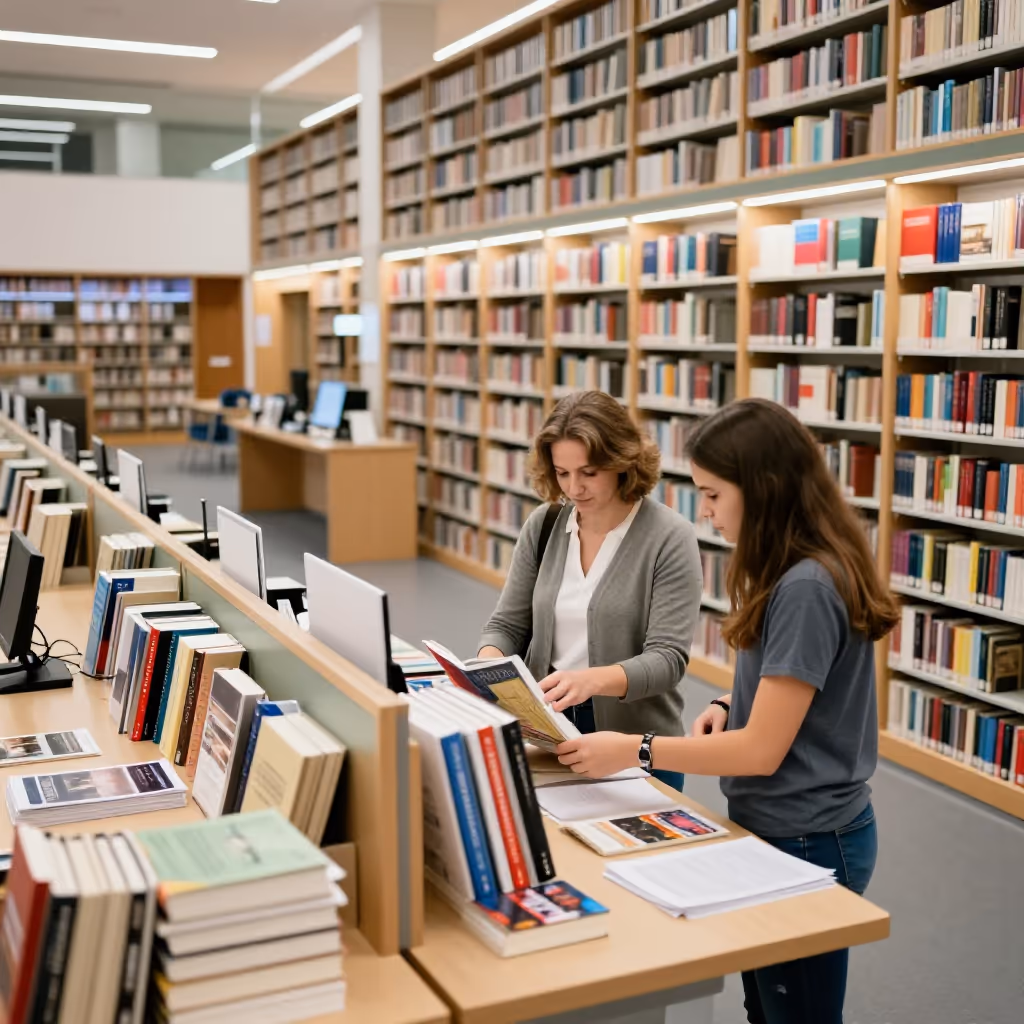 Visual example for Bibliothek