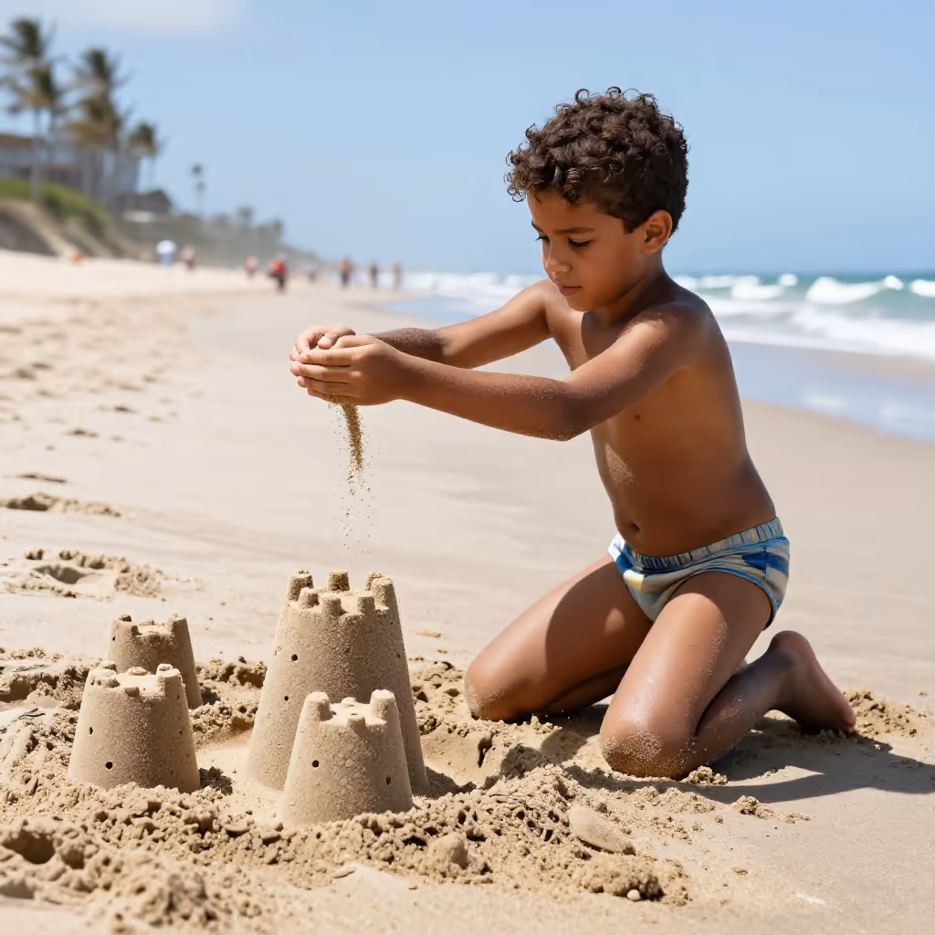Visual example for Sand