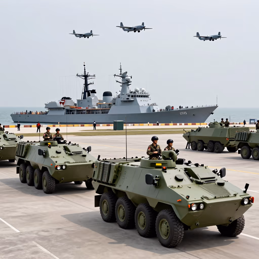 Visual example for Militär: das Militär