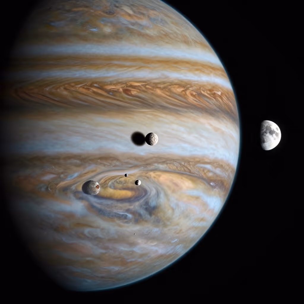 Visual example for Mond: der Mond
