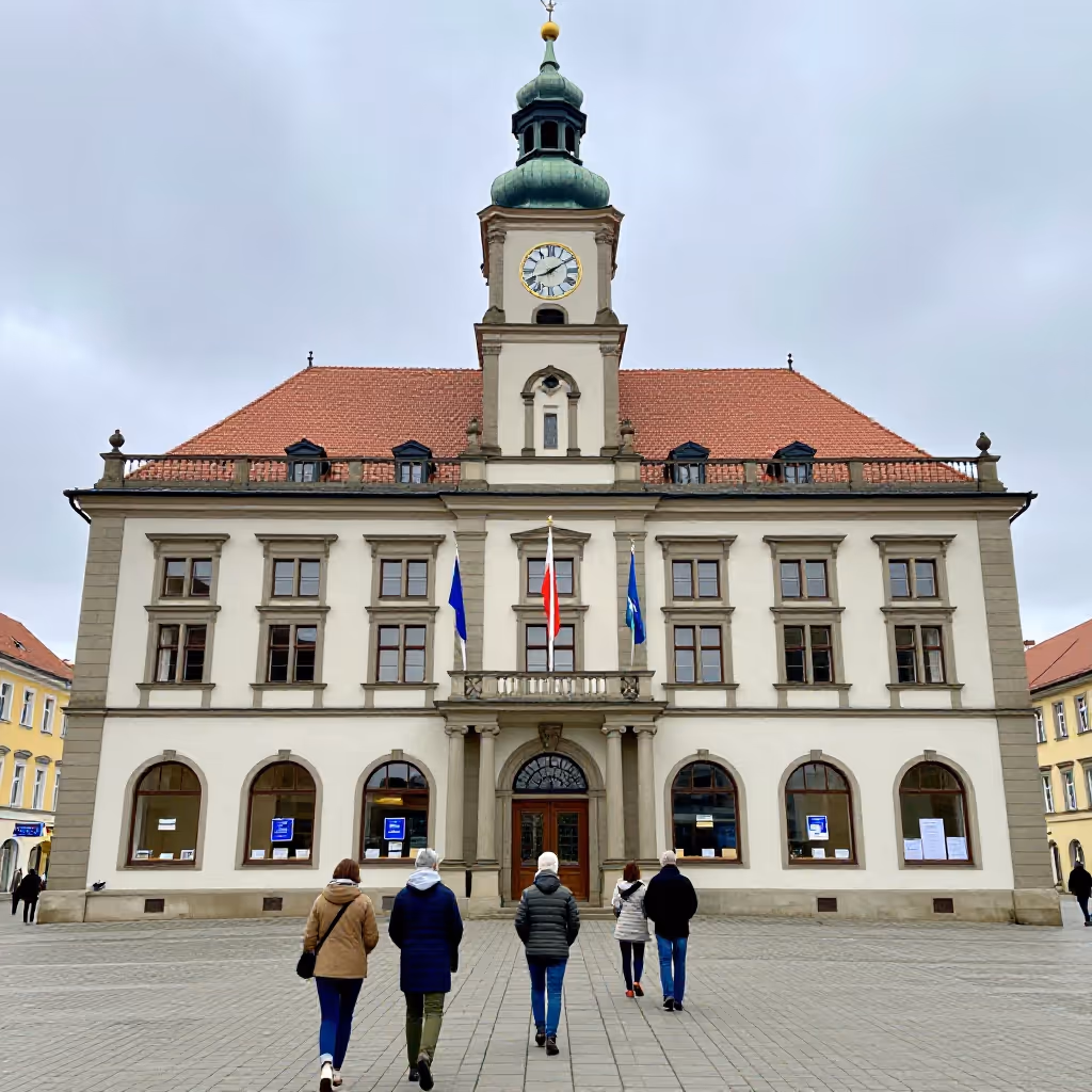 Visual example for Rathaus