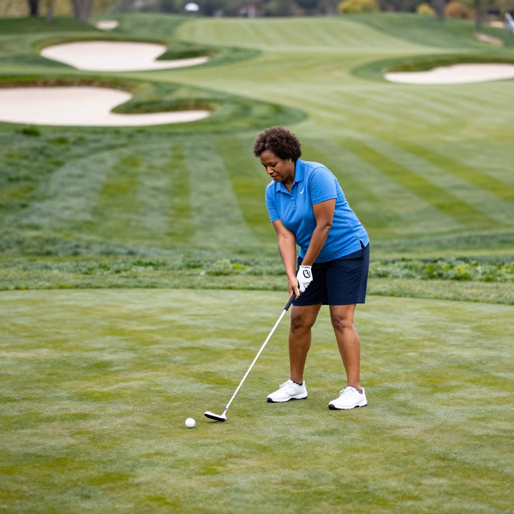Visual example for Golf