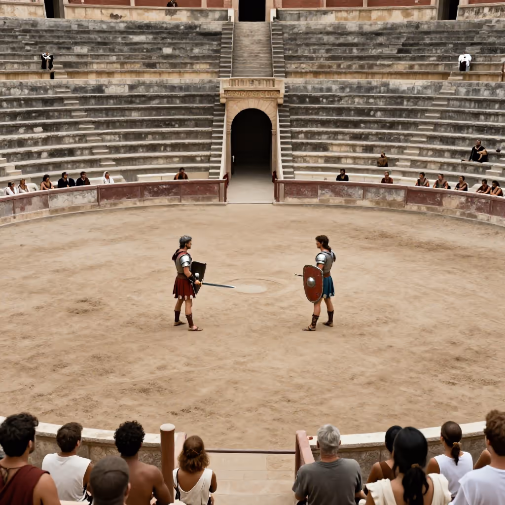 Visual example for Arena: die Arena
