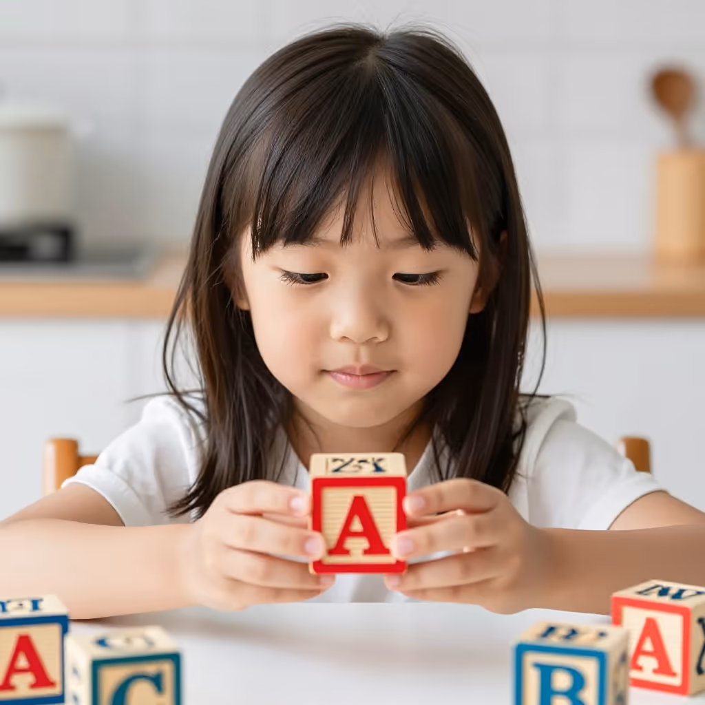 Visual example for Buchstabe