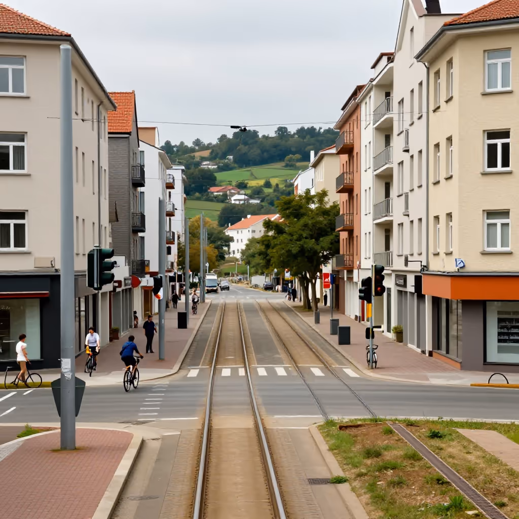 Visual example for städtisch