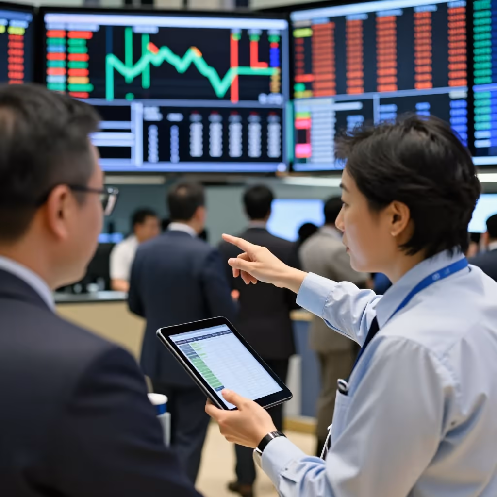 Visual example for Börse