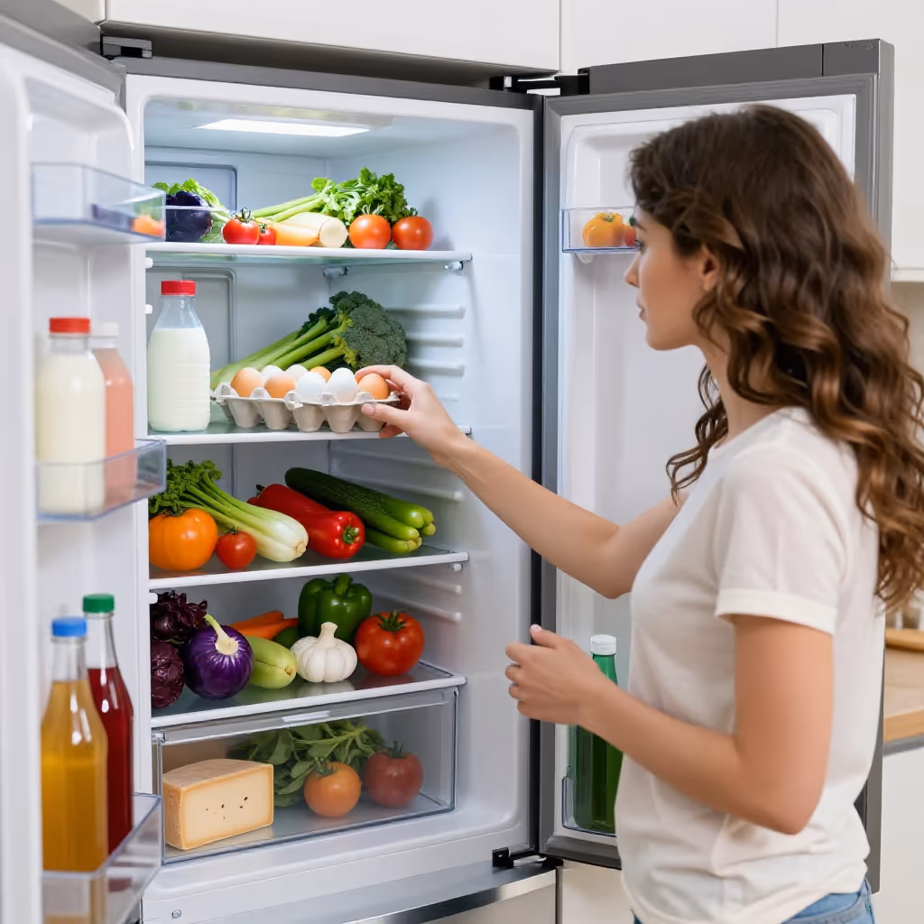 Visual example for Kühlschrank: der Kühlschrank
