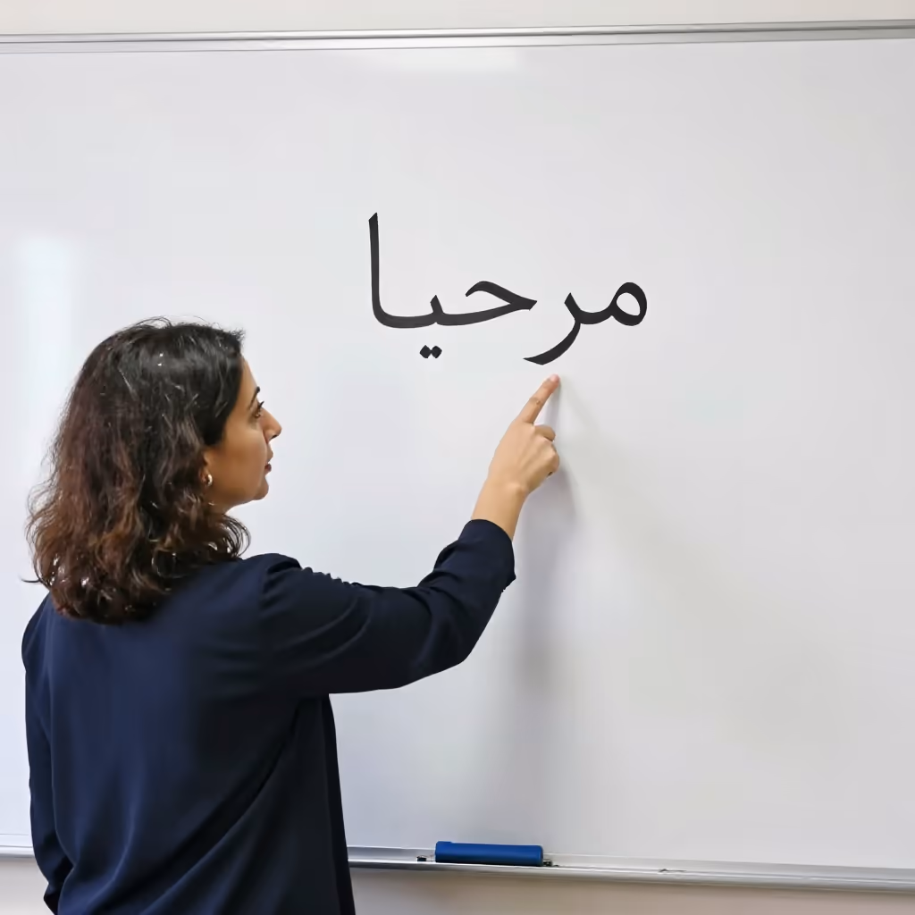 Visual example for arabisch: arabisch