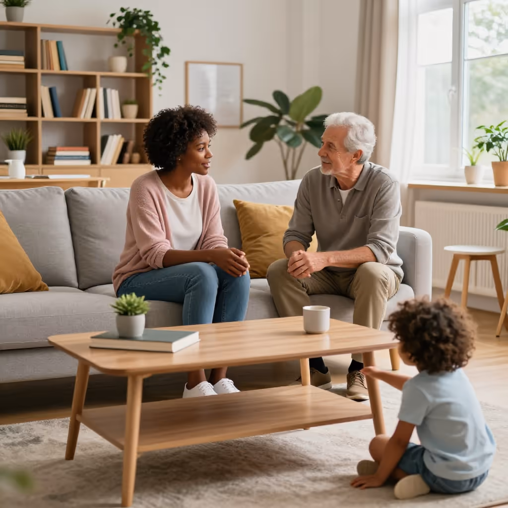Visual example for Wohnzimmer: das Wohnzimmer