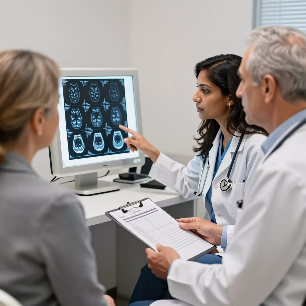 Visual example for Diagnose: die Diagnose