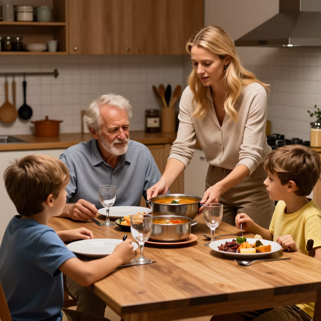 Visual example for Abendessen