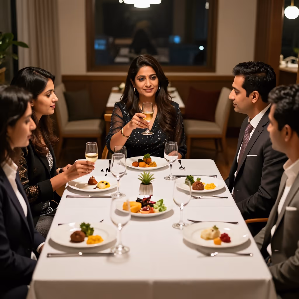 Visual example for Abendessen: das Abendessen